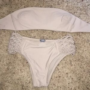 Tan aerie swimsuit